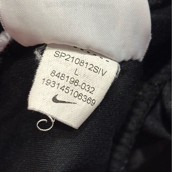 Nike Dri Fit | Girls Youth Running Shorts Lined Black Drawstring Track size L - Picture 11 of 13